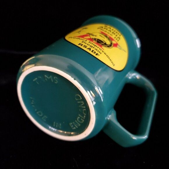 Rare TAMS Hawk Missile System Saudi Arabia Phase III Coffee Mug England 1980s RS - Picture 3 of 6